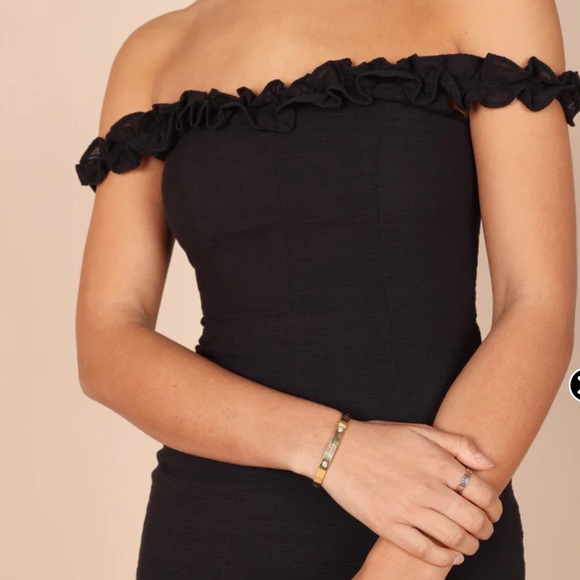 NWT PETAL & PUP FLOREZ DRESS IN BLACK - Picture 3 of 6